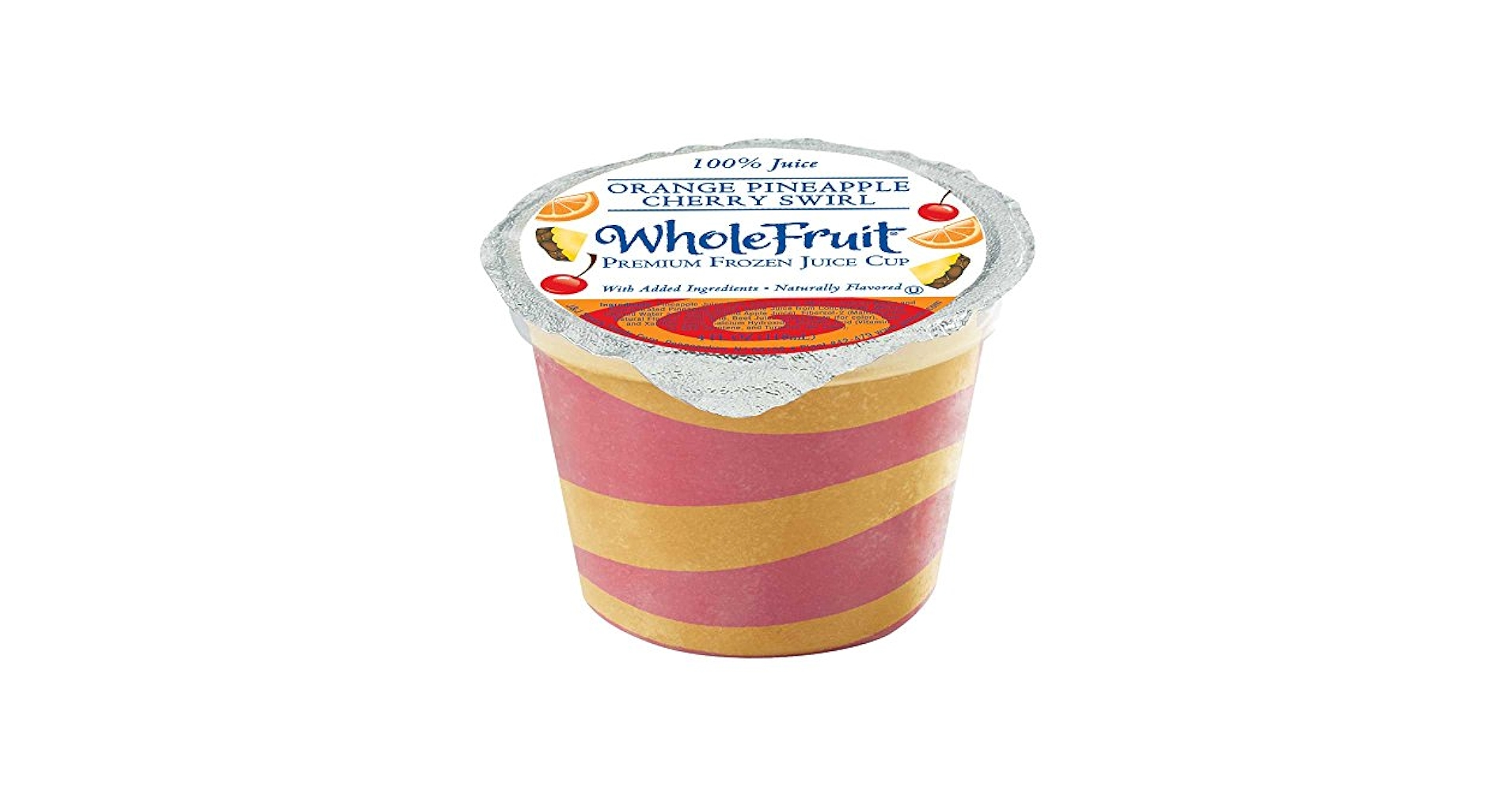 限定★オリバーガル ORANGECARAMEL TEA CUP Whole Fruit Orange Pineapple and Cherry Swirl Premium Frozen