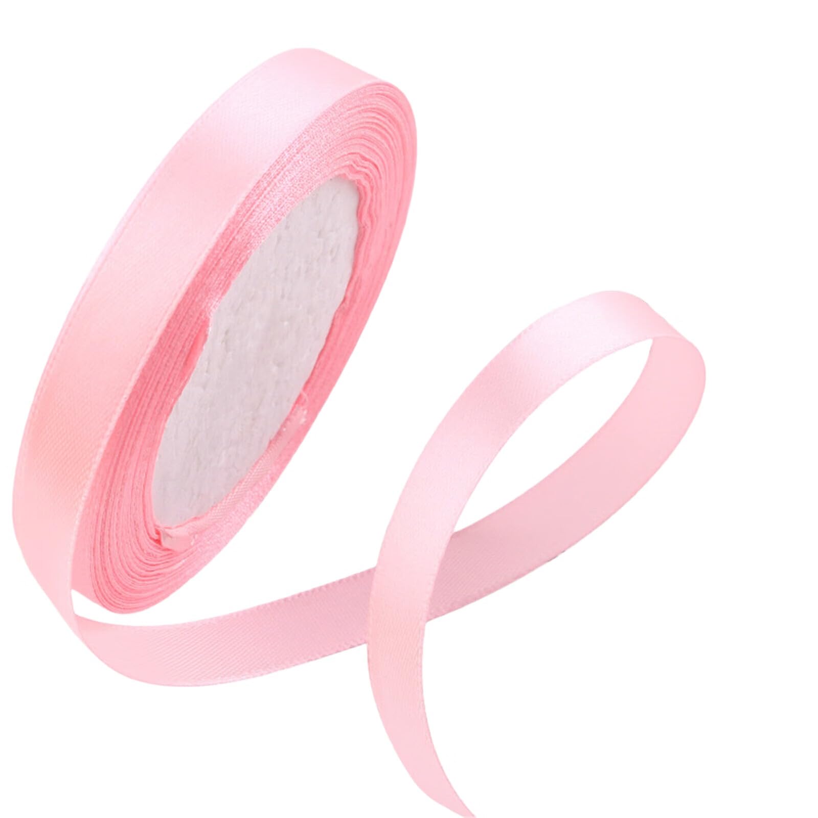 Carotoe H Colorful Craft Ribbon 25Yard Per Roll Christmas Wrapping Ribbons For Bows Making Air Bows Accessories Embellishment Wedding Decoration Ribbon