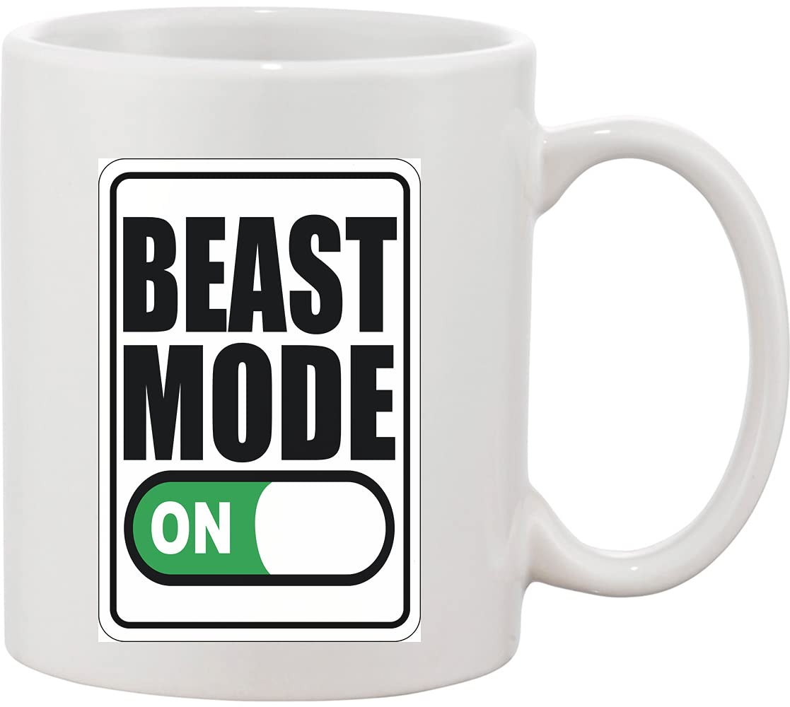 Beast Mode on Ceramic Mug Stella