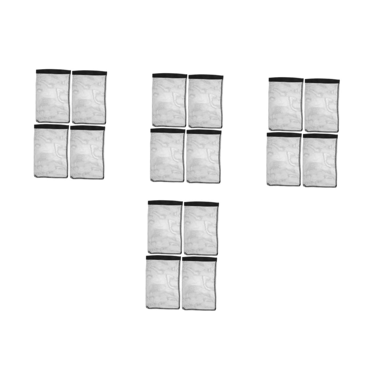 PRETYZOOM 16 Piezas Filtro de Pelusas para Secadora Exterior Bolsa de Poliéster Resistente al Recogedor de Polvo para Ventilación de Máquina de Secado