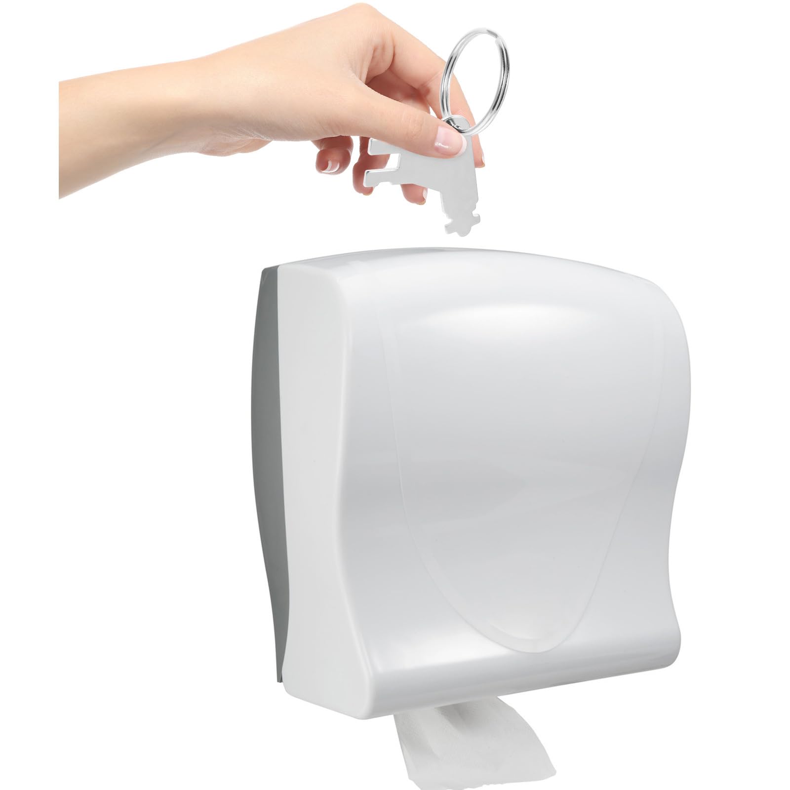 5 Set Distributore Di Carta Igienica Sostituzione Della Chiave Dispenser Di Carta Chiavi Per Dispenser Di Carta Igienica Chiave Di Carta Asciugamani In Acciaio Inox Argento