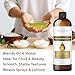 Polysorbate 20 by Velona - 16 Fl Oz | Solubilizer, Food & Cosmetic Grade | All Natural for Cooking, Skin Care and Bath Bombs | Use Today - Enjoy Results