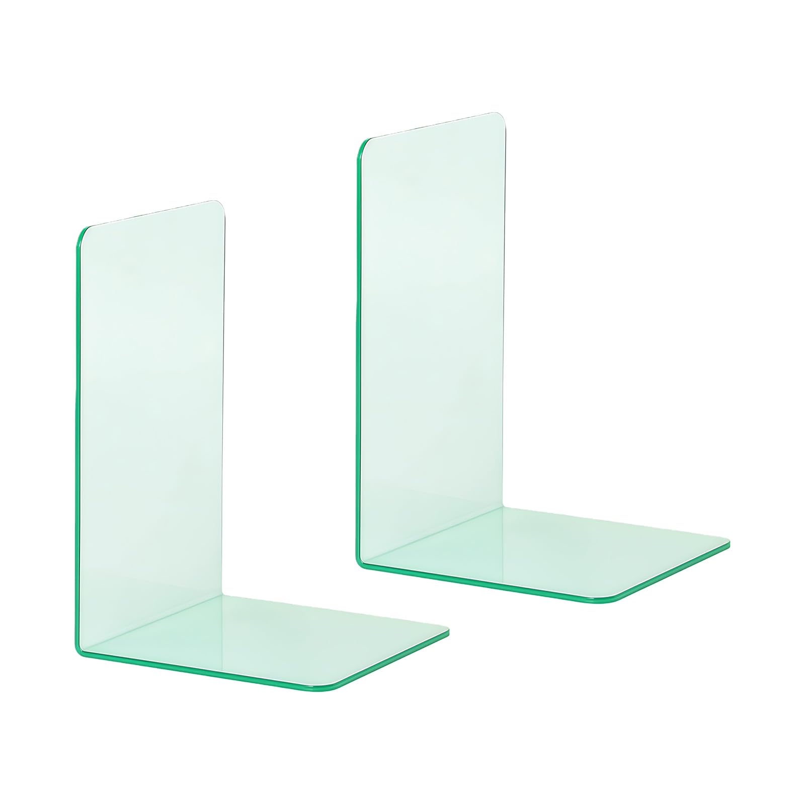 Design Books Stand Acrylic Display Stands Bookends, Stand for Displaying, Picture Albums, Notebooks Desktop Bookends