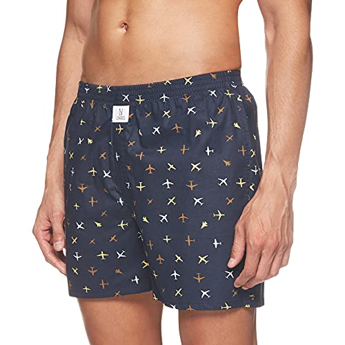 Image of Longies Men's Cotton Printed Regular Boxer Shorts