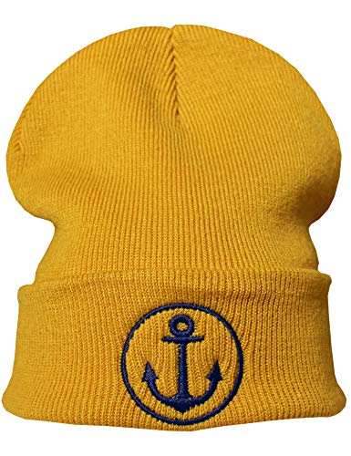 Gorro : Ancla/Regalo Pescador/Regalos Marinero/Gorras de Hombre y Mujer/Gorros Invierno/Gorra de Lana/Boina niña niño/Boinas Trabajo/Beanie/Sombrero