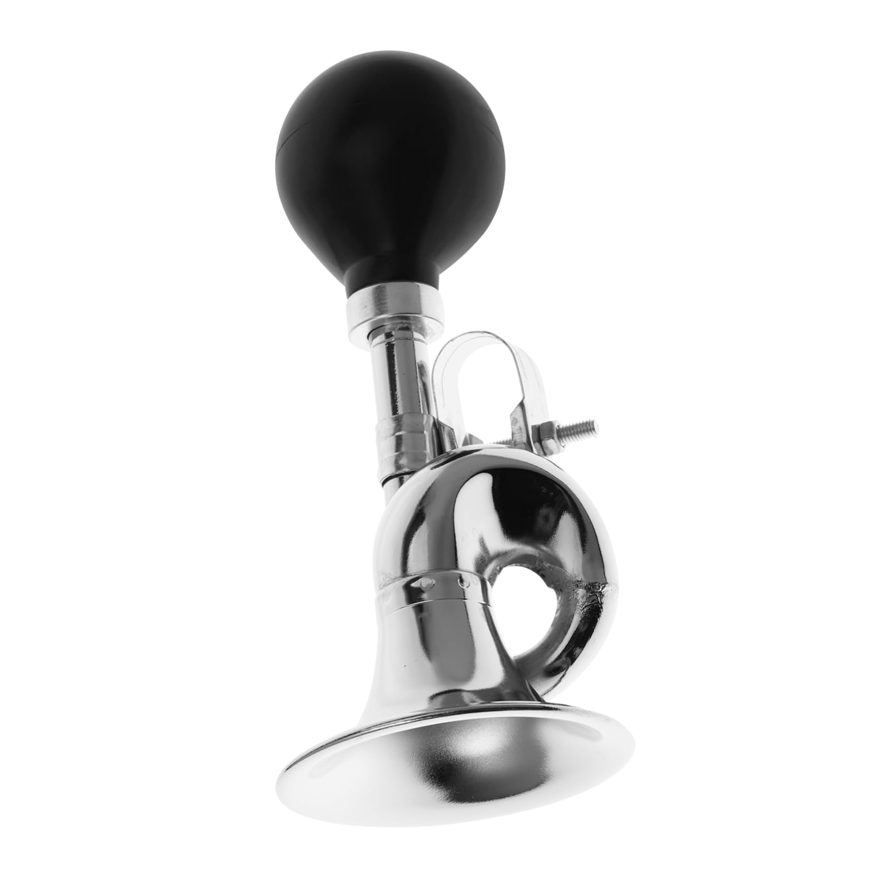 BESPORTBLE Sonnette De Vélo Cloche De Cyclisme Corne Simple Klaxon Pneumatique Clairons Astuce Cloche De Vélo Honker Klaxon De Vélo Électrique Fort Instrument Corne Adulte Silver