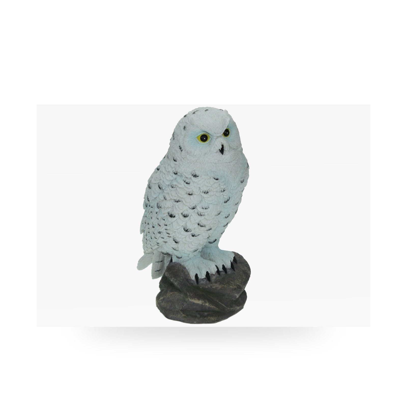 Cornelißen Polyresin Animal Figurine Snow Owl Height 27 cm