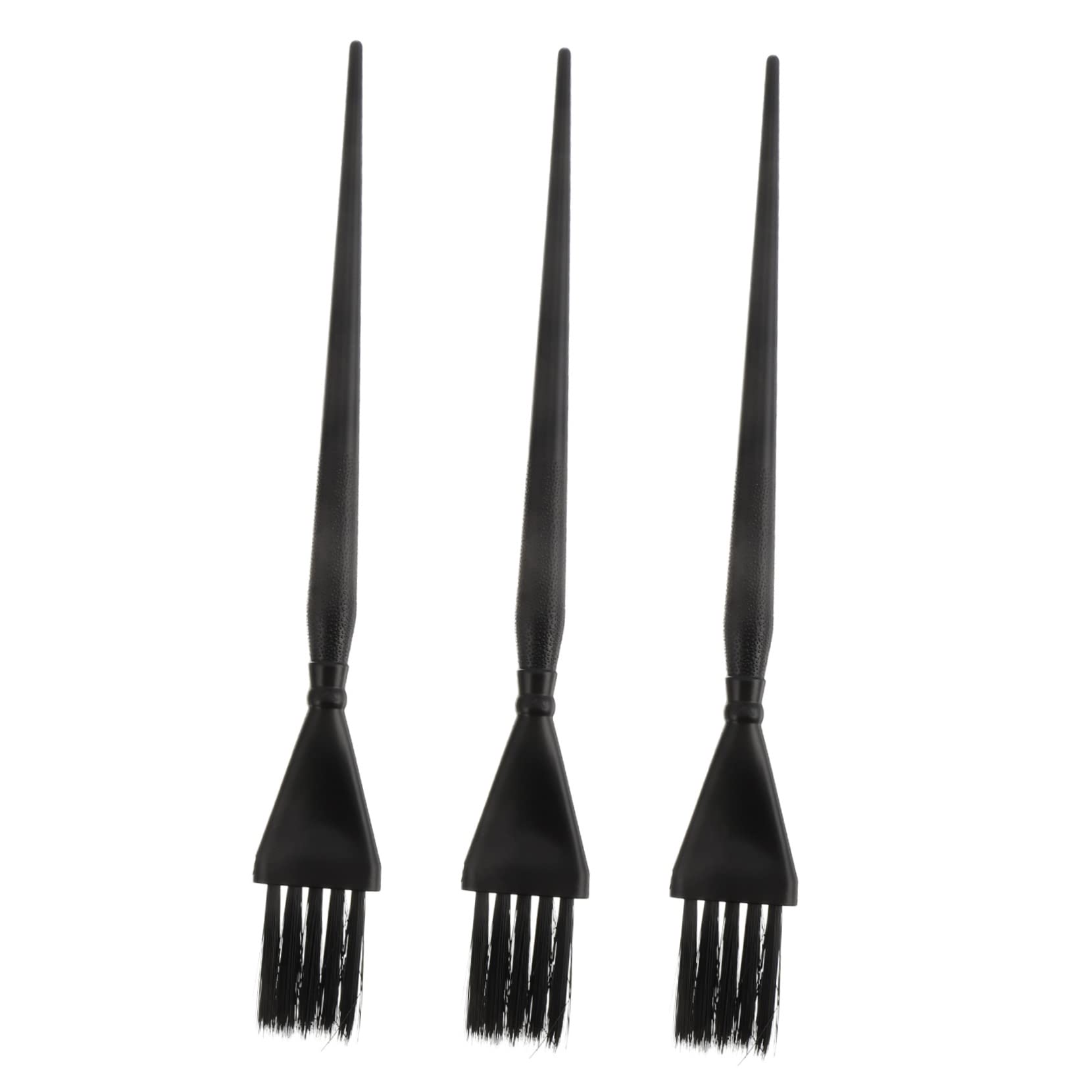 WOFASHPURET 3pcs Hair Dye Brush Professional Hair Coloring Brushes for Salon Home Use Durable Material with Ultra Bristles for Accurate Application and Easy Handling Random Color