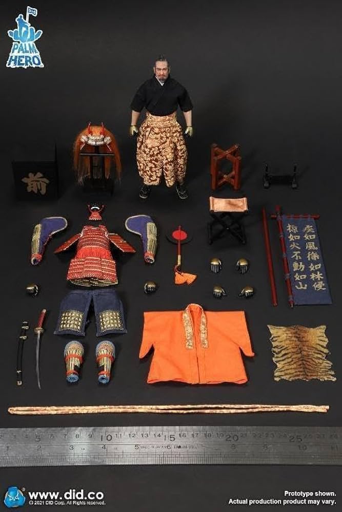 ACITOYS DX 大名伝 戦国 武田信玄 サムライ 1/6 フィギュア Amazon | 諏訪原寛幸 大名伝 武田信玄 1/6 アクションフィギュア