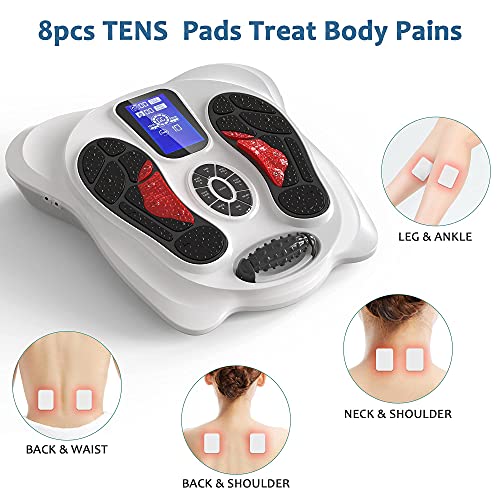 Creliver EMS & TENS Foot Nerve Muscle Massager, Electric Foot Stimulator Improves Circulation, Feet Legs Circulation Machine Relieves Body Pains, Neuropathy (FSA or HSA Eligible) - Thumbnail 5