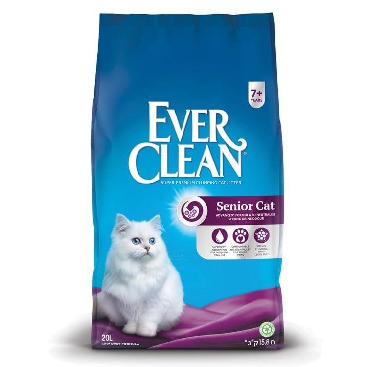 Ever Clean Senior Cat, Clumping Cat Litter 20L — image 1