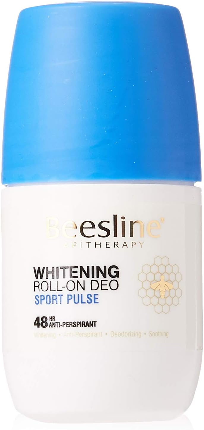 Beesline Whitening Roll-On Deodorant, Sport Pulse
