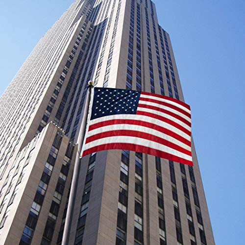 American Flag - 100% Made In The Usa - 4' X 6' Ft - Koralex Ii 2-Ply Polyester - Sturdy, Durable And Patriotic - Great For Gardens, Homes, Patios And Cars – By Valley Forge Flag #TOP1