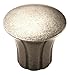 Amerock BP24021AN Vasari 1-5/16 in (33 mm) Diameter Antique Nickel Cabinet Knob