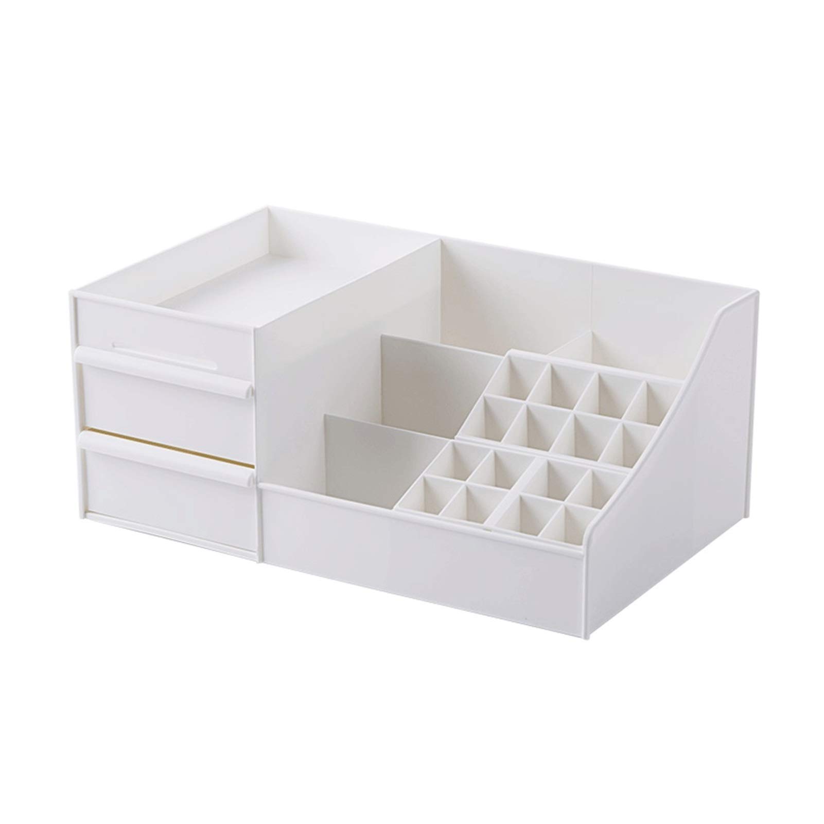 HDBCYUAZ Cosmetics Desktop Storage Box Lipstick Mask Eyebrow Pencil Makeup Brush