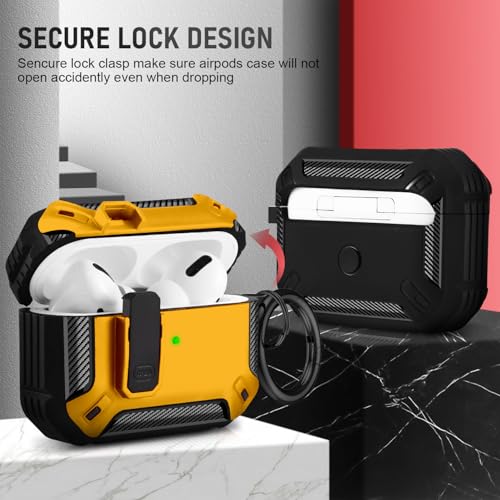 Image of Compatible with Airpods Pro 3 Case(2025),for Airpods Pro 3rd Generation Cases Cover with Keychain Cleaner Kit Soft Silicone Shockproof Cover for Women Men