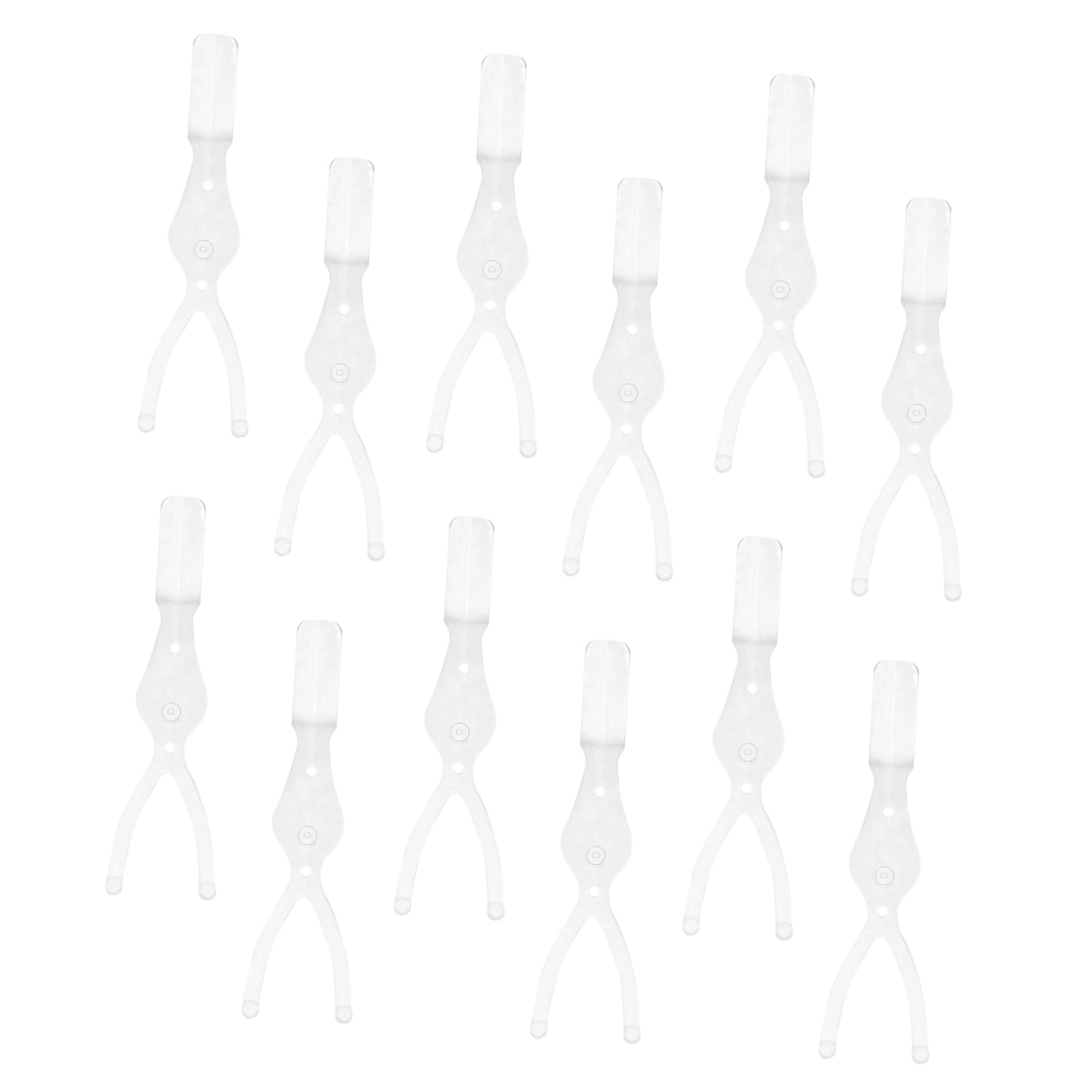 Didiseaon Double Eyelid Cream 50pcs Eye Makeup Tools Lash Separator for Mascara Shield