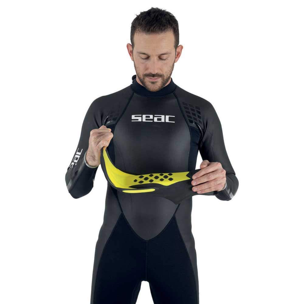 SEAC Vela - Pinne Corte da Nuoto e Snorkeling Unisex Adulto