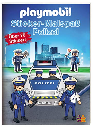 Preisvergleich Produktbild Playmobil. Mein Sticker-Malbuch Polizei
