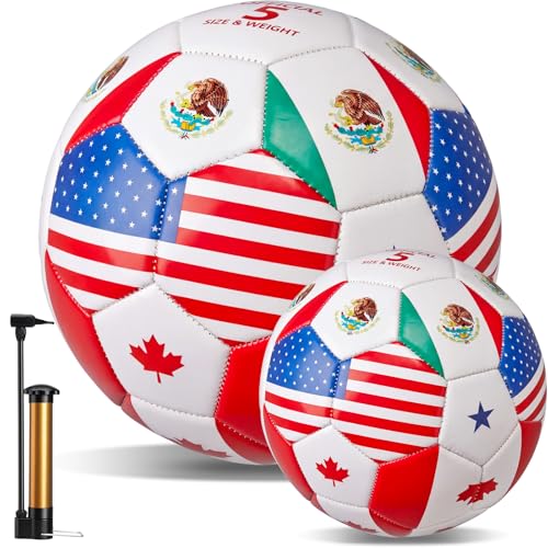 Civaner 2-Pack World Flag Ball