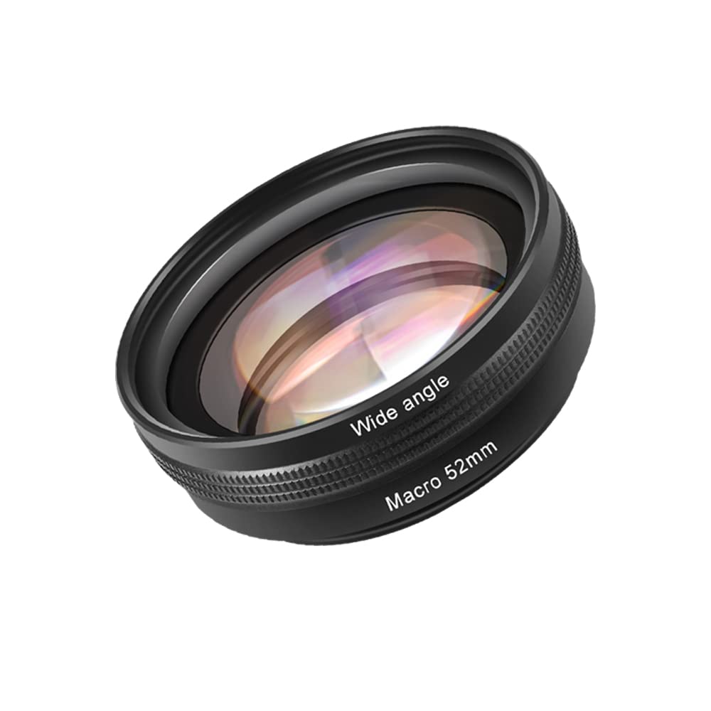 Amazon.co.jp: M-REMOTE 18mm 広角マクロ複合カメラレンズ 52mmレンズ 