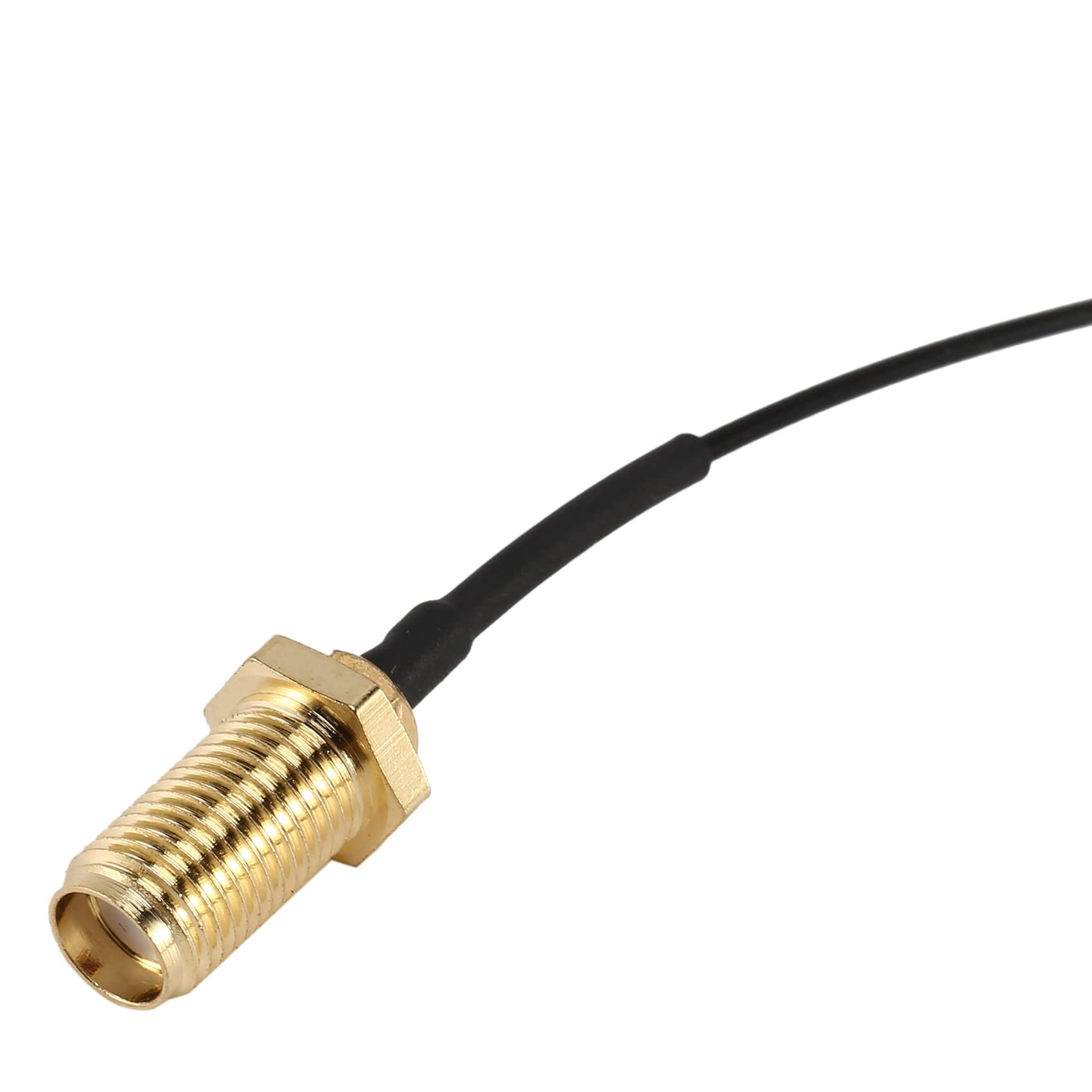 Lot de 50 connecteurs d'antenne WiFi Pigtail SMA vers IPX Rallonge 15 cm