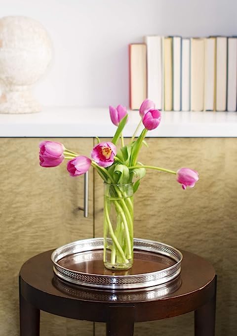 Image of KaBloom-10 Pink Tulip Bouquet,Flowers for Valentine, Mother's Day