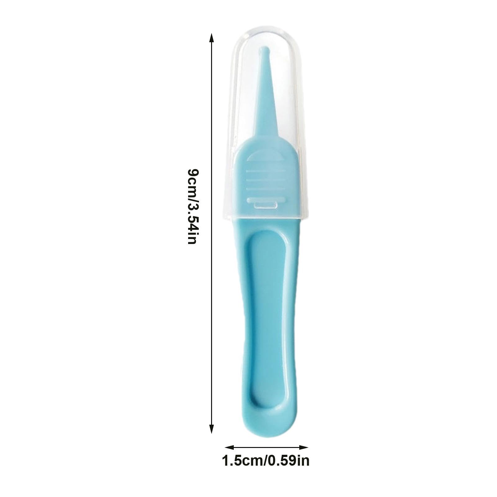 Pincettes de nez pour, pincettes de nettoyage du nez,Nettoyant nez pour bébés | Pince ronde et portable, pince, pincet-fournitures de nettoyage sûres et efficaces pour nettoyer les conduits