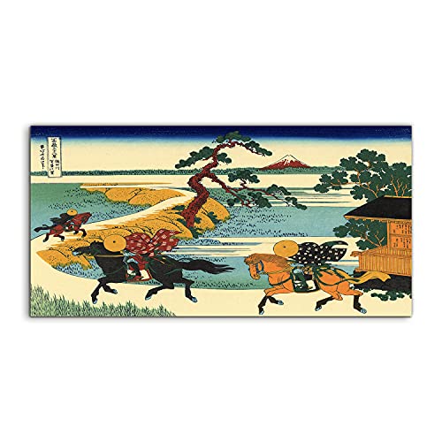 Image acrylique chevaux au galop pour dynamiser le mur du salon Coloray