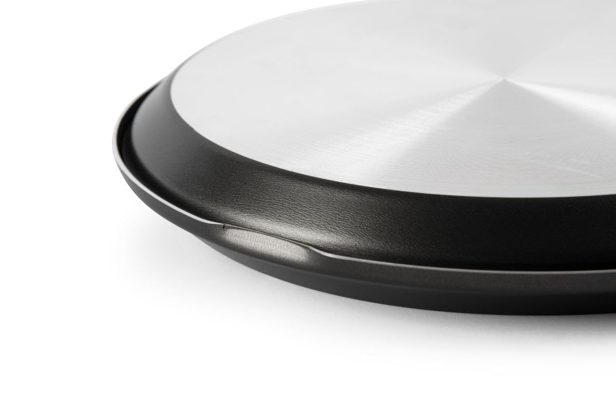 Excelsa Amica Girafrittata, Padella Antiaderente, 18 cm, Manico in Acciaio Inox, Grigio Metallizzato