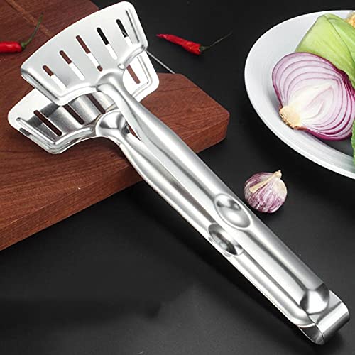 Pinzas para Asar Barbacoa de Acero Inoxidable, Pinzas para Servir Pan y Ensalada, Cocina, Barbacoa, Parrilla, Pinzas para cocinar, Utensilios de Cocina, Accesorios