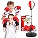 ShyLizard Punching Bag for Kids Included 2 Pack Boxing Gloves, Boxing Toys for Boys, Boxing Bag Sets with Height Adjustable Stand, Gifts for Boys & Girls Age 5,6,7,8,9,10 Years Old