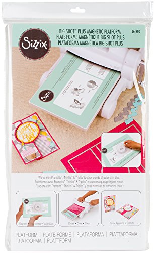 Sizzix シジックス　ビッグショット　スタンピンのマグネットプラットフォーム Sizzix Accessory - Extended Magnetic Platform for Wafer-Thin