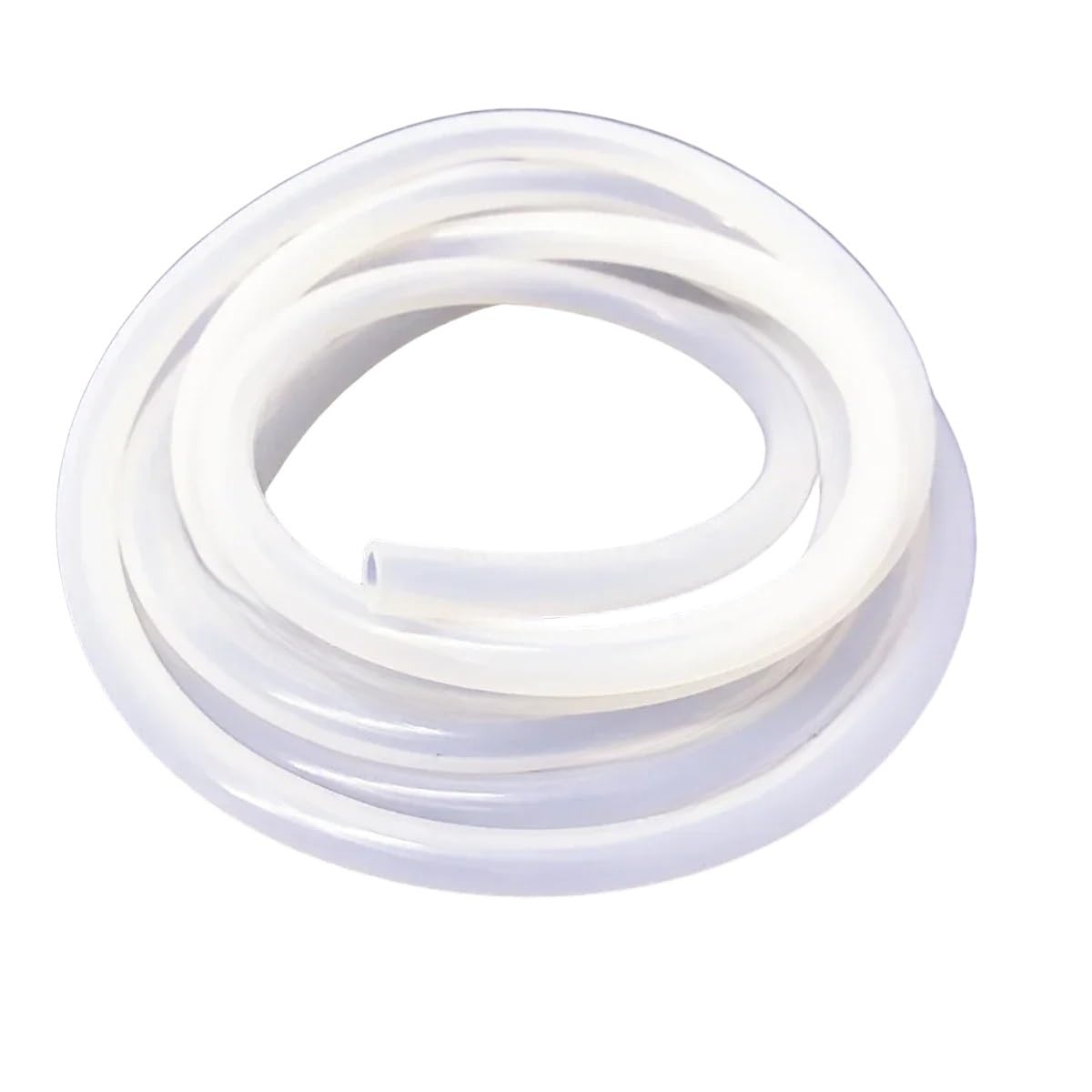 Gohapy One Color Rubber Strip Soft Silicone Plumbing Hoses Length 1Meter, Lightweight Capillary Pipe Tube For Shower Rooms 1 Piece(22Mm*26Mm)