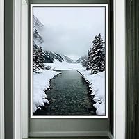 Framed Canvas Wall Art Global Landscape Mountain Multicolor Photography Relax/Calm - 16x24 inches