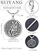 Seiyang St Florian Necklace 925 Sterling Silver Saint Florian Medal Pendant Patron Amulet Necklace Talisman Protection Jewellery Gifts for Men Firefighters #4