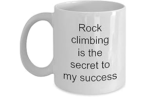 Cragsman Climbing Mug: Quirky Brew Buddy for Rock Climbing Enthusiasts