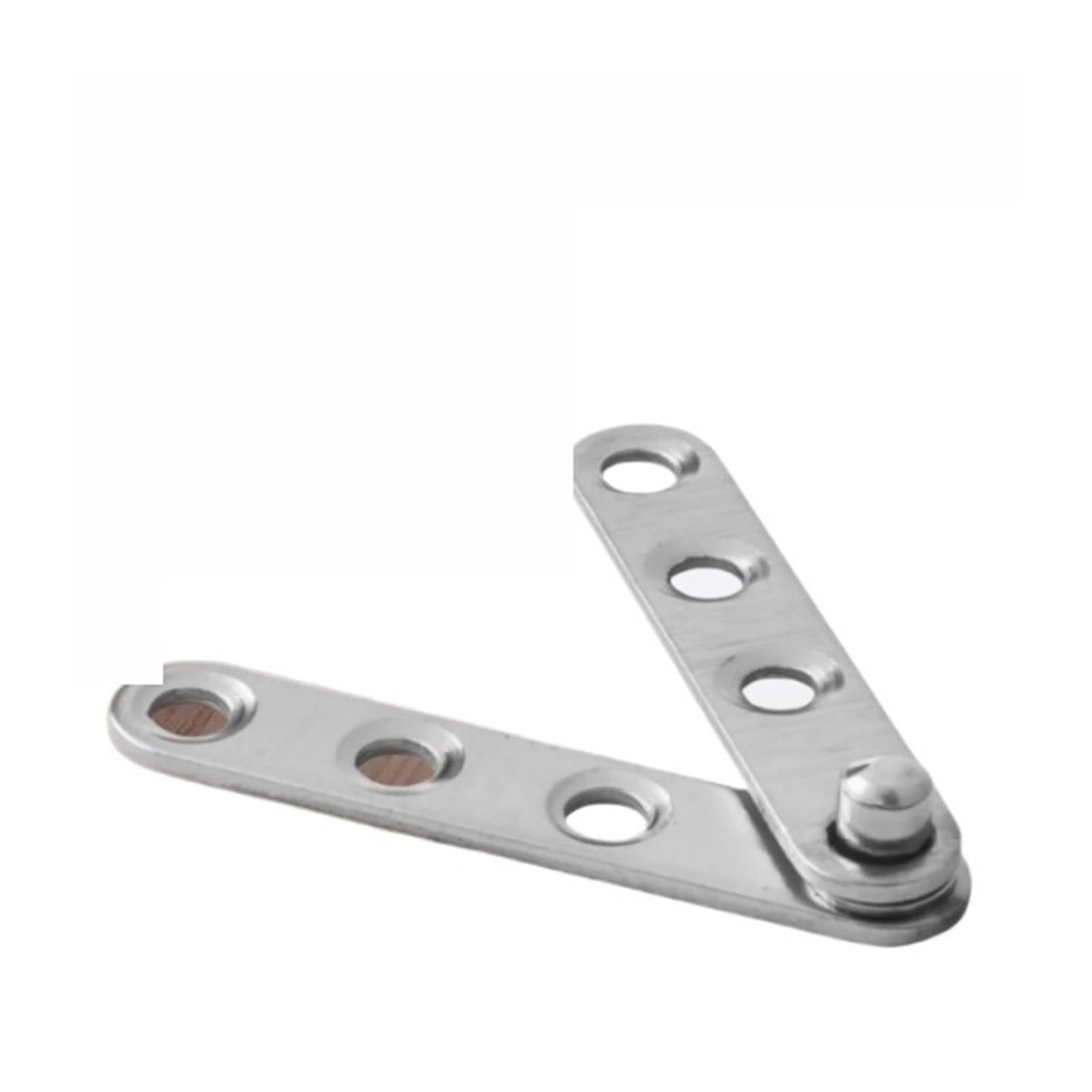 Sensumepb One Color 6Pcs 360 Degree Rotating Hinge, Wardrobe And Cabinet Door Pivot Shaft Furniture Hardware