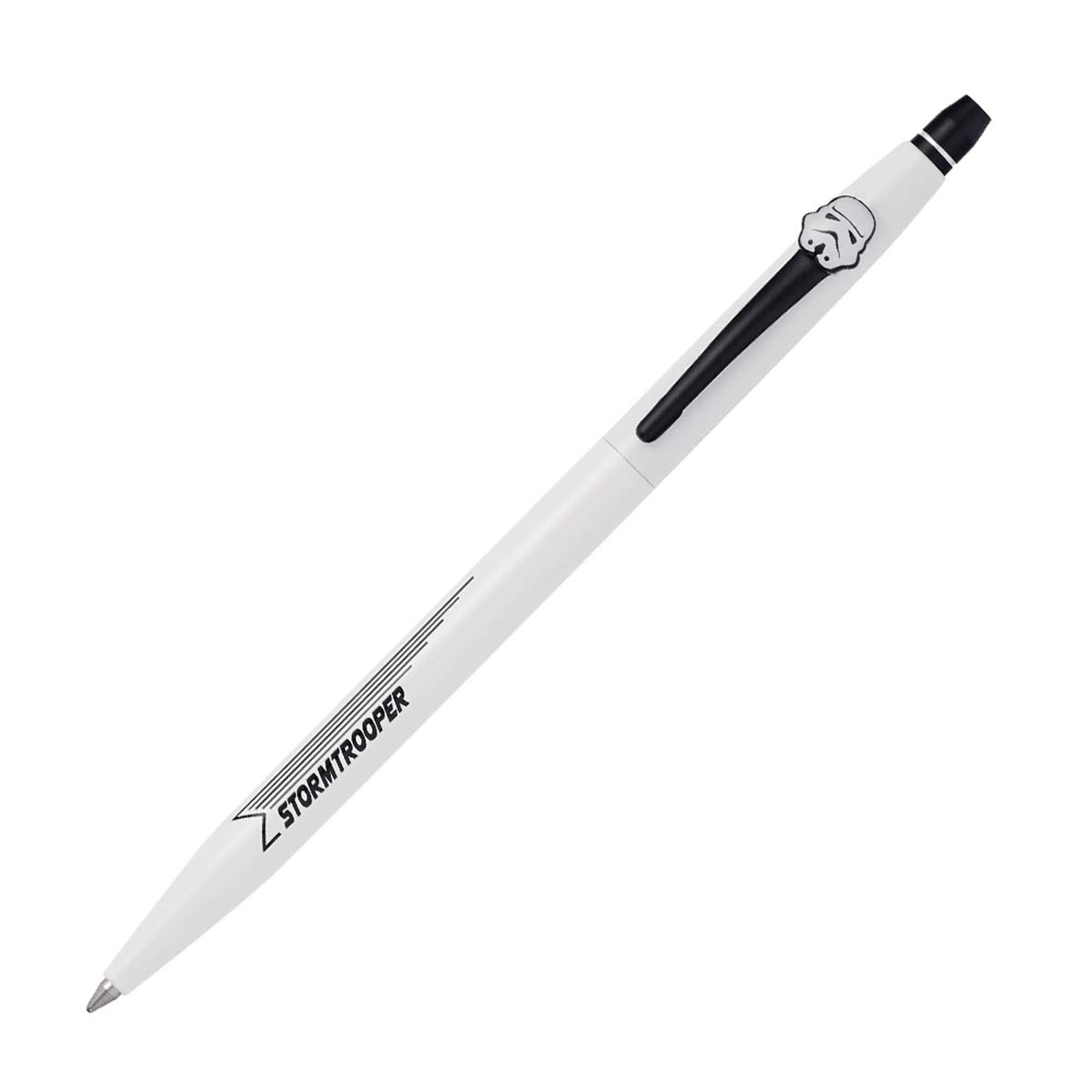 Cross X Star Wars Click Refillable Rolling Ball Gel Ink Pen Includes Coordinated Character-Themed Gift Box - Stormtrooper