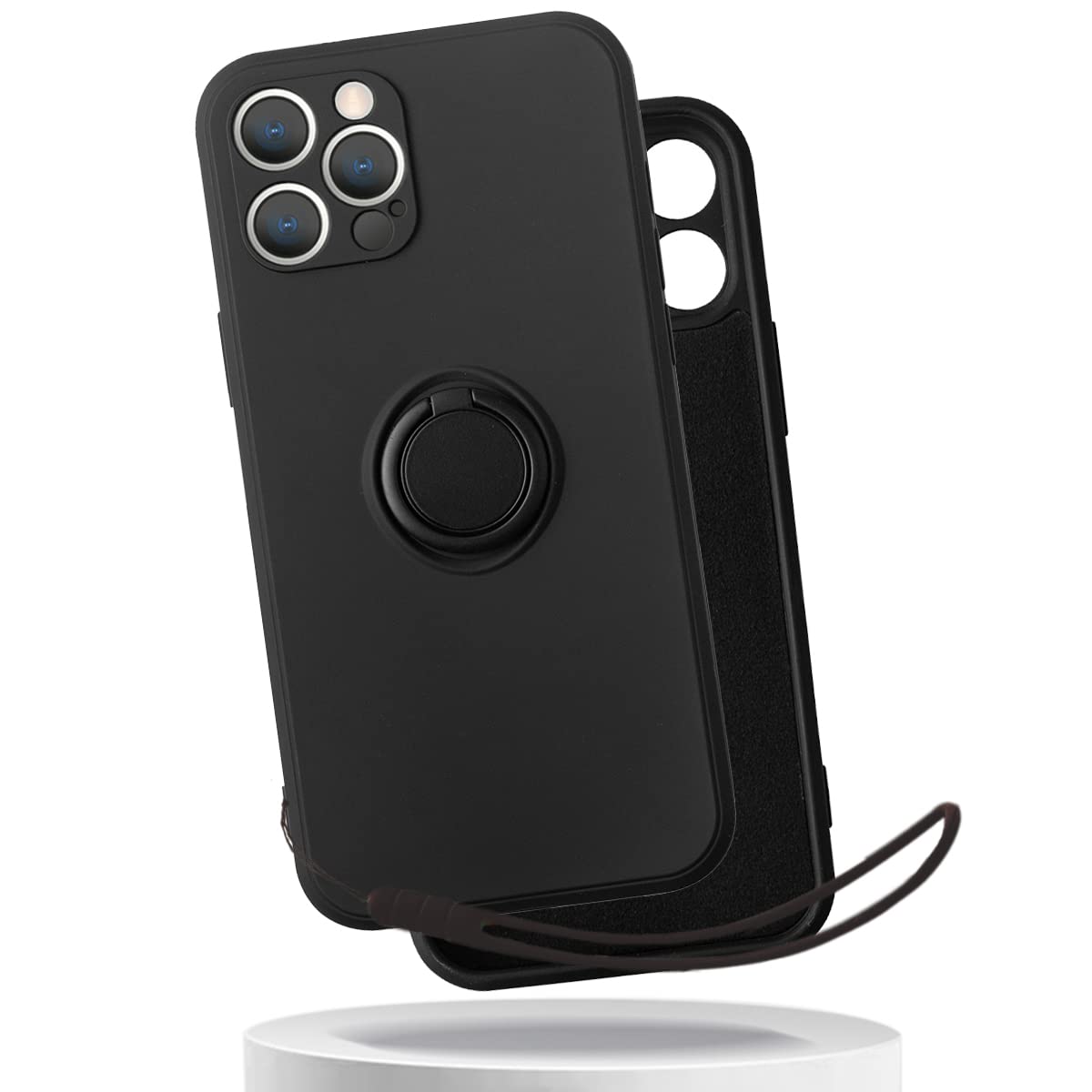 iPhone12 Pro ケース リング付き シリコン アイフォン12Pro Amazon.co.jp: 適用 iphone 12 pro ケース リング ストラップ付き