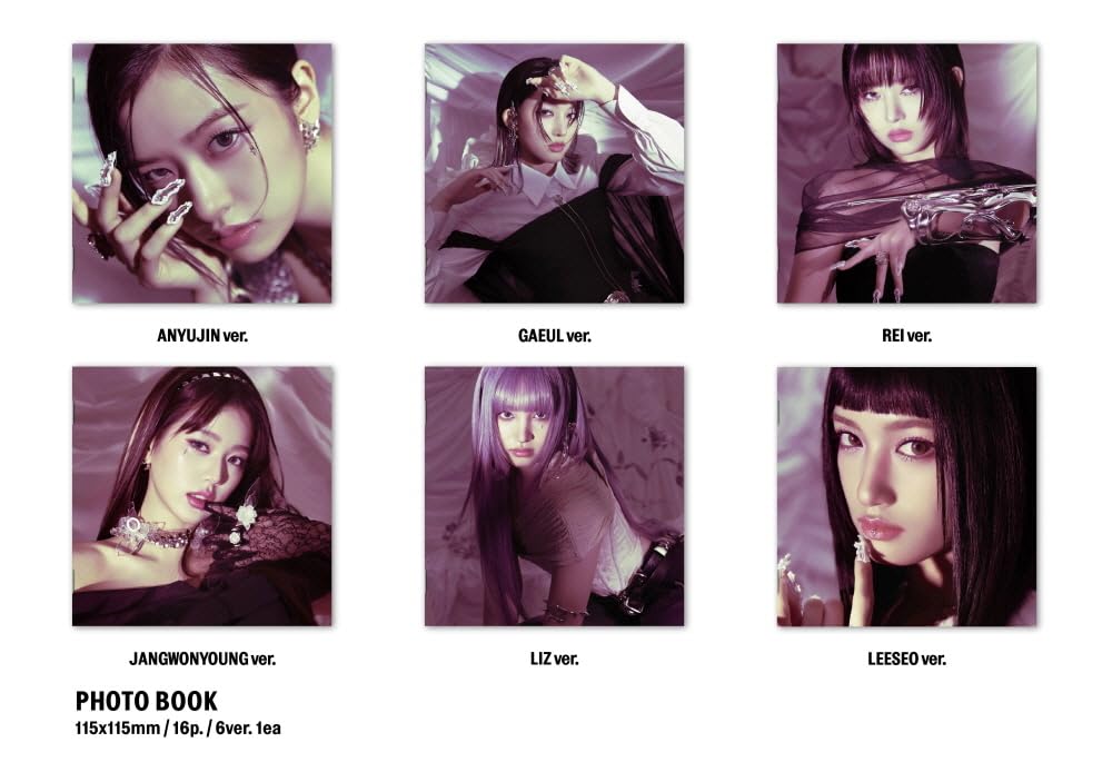 IVE - 2nd EP Ive Switch Digipak Limited Edition CD (6 versions SET)