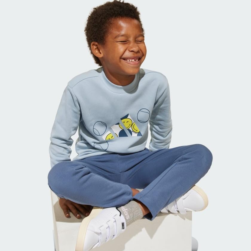 adidas Kids' Smiley World Jogger Set - Image 8
