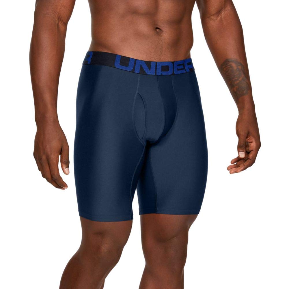Under Armour Men's Multi-pack Performance Tech Mesh Boxerjock Brief, 6" Inseam, All-day Comfort
