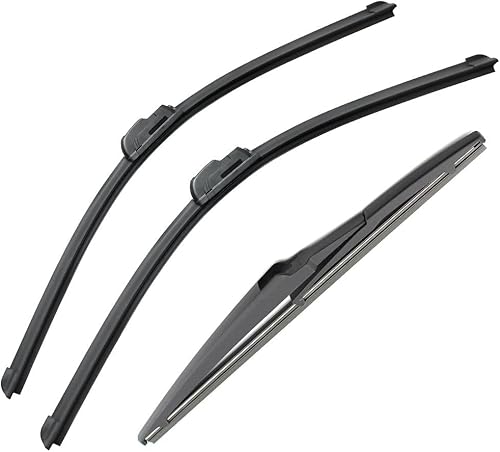 Limpiaparabrisas para automóvil, 3 unidades, 19 + 19 + 12 pulgadas, repuesto para Suzuki Grand Vitara MK3 2006-2015, limpiaparabrisas de equipo disponible en Yaxa Venezuela