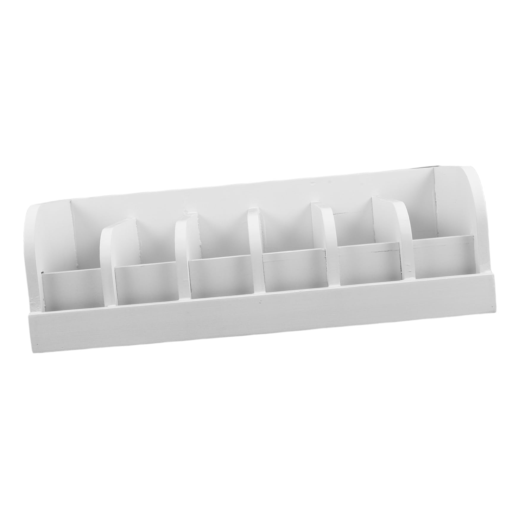 Scatola Porta Oggetti con Scomparti Multipli in Legno Bianco con Design Minimalista Organizer per Cinture Multifunzionale e Facile Accesso Agli Accessori per Armadio