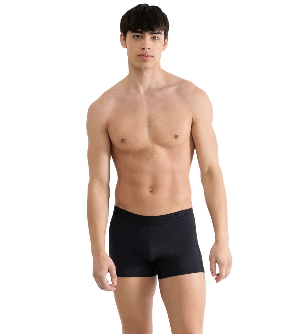 sloggi men Sloggi SLG Base Soft Trunk C2p Briefs, Black, M (Pack of 2)