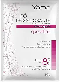 Yama Pó Descolorante Queratina Branco