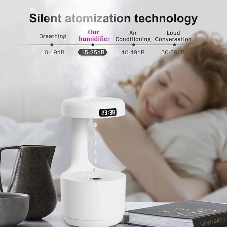 Image of Auslese USB Anti-Gravity Water Drop Humidifier (Medium)
