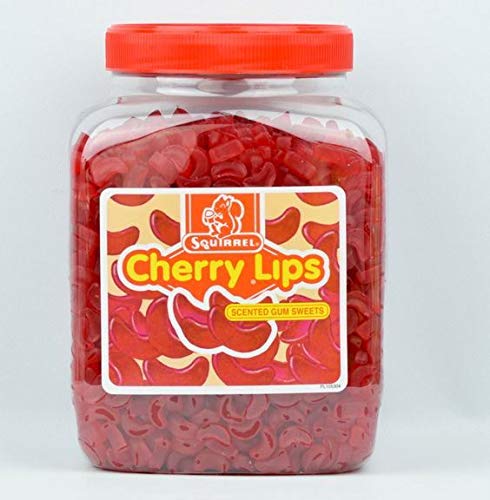 Squirrel Retro Classic Gummy Sweets Cherry Lips - Wedding / Party Bag 2.250kg