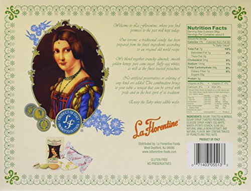 La Florentine Pistachio Torrone, 7.62 Ounce - Thumbnail 4